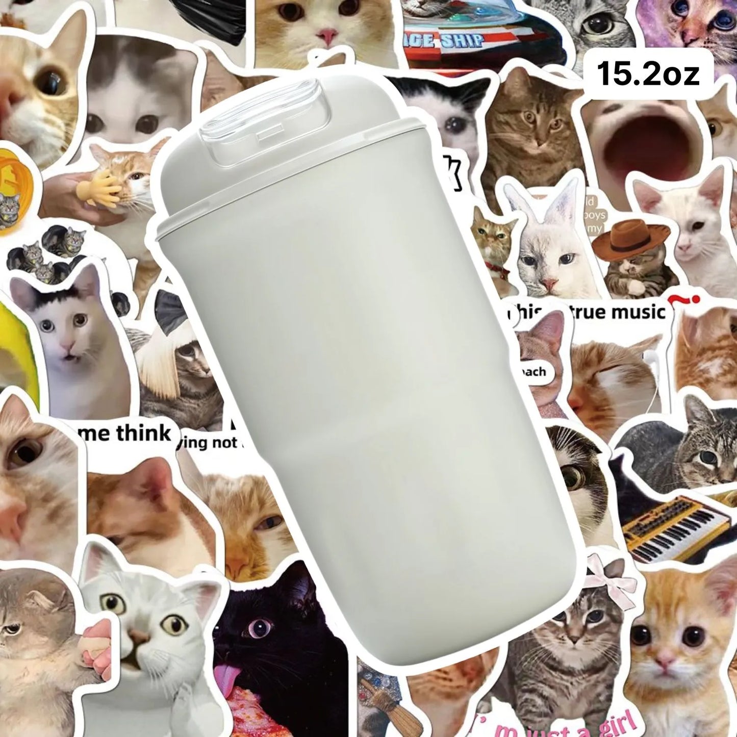 Meow Therapy Tumbler