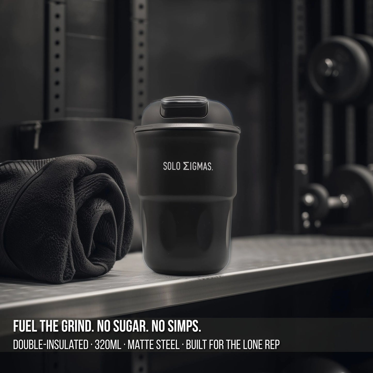 SIGMA CORE – 11oz / 320ml Anti-Simp Matte Tumbler